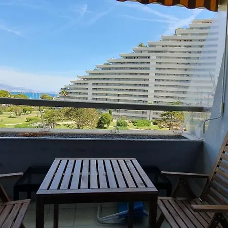 Balcony Sea View - 6th Floor - Fame Marina Baie Des Anges *