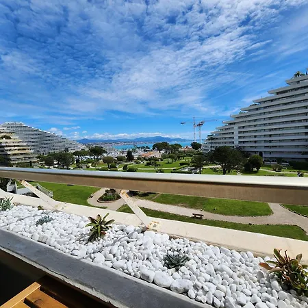 Balcony Sea View - 6th Floor - Fame Marina Baie Des Anges * Villeneuve-Loubet